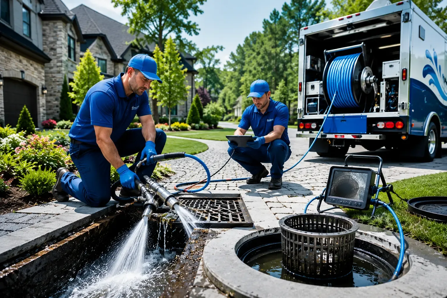 Local outdoor drain cleaning professionals in Eccles, WV